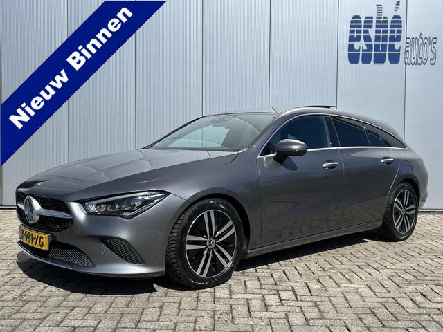 Mercedes-Benz Cla Shooting Brake 180 D 2.0 Automaat Business Solution Luxury Navigatie Trekhaak Panoramadak Elek. Stoelen Leer Stoelverwarming DAB Keyless Getint Glas NL Auto BTW