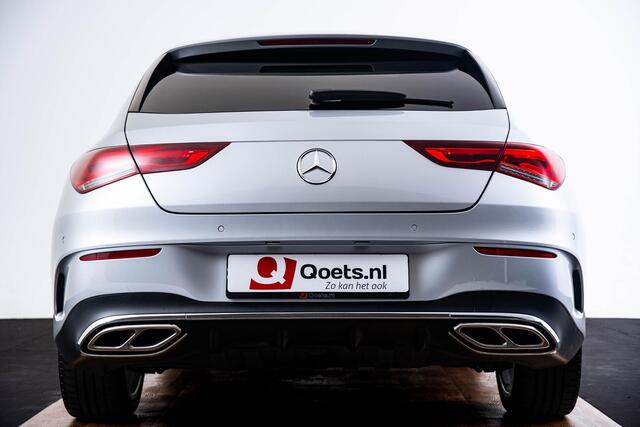 Mercedes-Benz Cla Shooting Brake 250 e AMG Line Panoramadak - Trekhaak - Sfeerverlichting - Memorystoelen - Stoelverwarming - Dodehoekassistent - Camera - 19 inch - Lederpakket