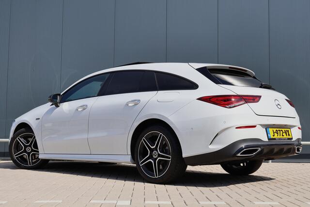 Mercedes-Benz Cla Shooting Brake 250 e Business Solution AMG Limited 218pk | Pano | Sfeer | Wide Screen | Stoelverwarming | Camera | LED | Elektr. verst. stoelen