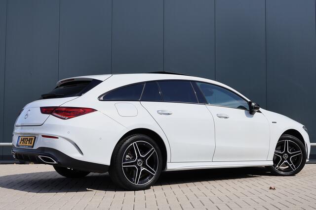 Mercedes-Benz Cla Shooting Brake 250 e Business Solution AMG Limited 218pk | Pano | Sfeer | Wide Screen | Stoelverwarming | Camera | LED | Elektr. verst. stoelen