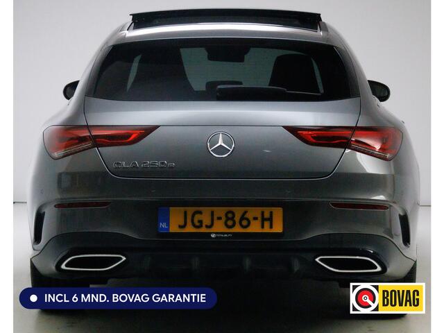 Mercedes-Benz Cla Shooting Brake 250 e AMG Line Night Pack 218 PK | Panoramadak | 19 inch | Stoelverwarming | Navigatie | Sfeerverlichting Camera, Car-play, Afn. trekhaak, Multibeam led