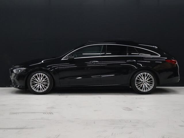 Mercedes-Benz Cla Shooting Brake 200 Business Solution Luxury [SCHUIFKANTELDAK, SFEERVERLICHTING, TREKHAAK UITKLAPBAAR, MEMORY SEATS, BURMESTER, APPLE CARPLAY, ANDROID, STOELVERWARMING, CAMERA, VOL LEDER, CRUISE, CLIMATE, NIEUWSTAAT]
