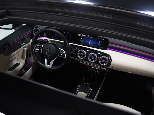 Mercedes-Benz Cla Shooting Brake 200 Business Solution Luxury [SCHUIFKANTELDAK, SFEERVERLICHTING, TREKHAAK UITKLAPBAAR, MEMORY SEATS, BURMESTER, APPLE CARPLAY, ANDROID, STOELVERWARMING, CAMERA, VOL LEDER, CRUISE, CLIMATE, NIEUWSTAAT]