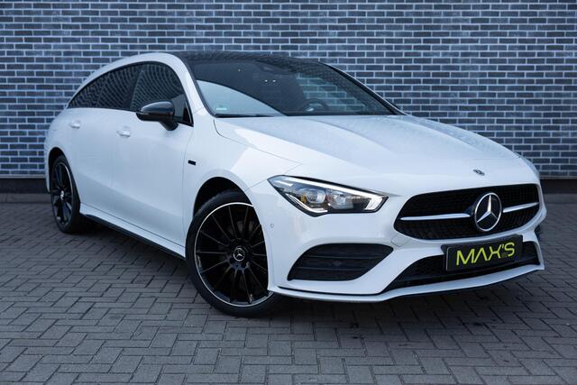 Mercedes-Benz Cla Shooting Brake 250 e AMG Line | Plug-in Hybrid (PHEV) | Panoramadak | Burmeister Audio | Elektrisch Verstelbare Voorstoelen | Elektrische Achterklep | LED Koplampen | Widescreen MBUX | Stoelverwarming | Apple Carplay | Android Auto
