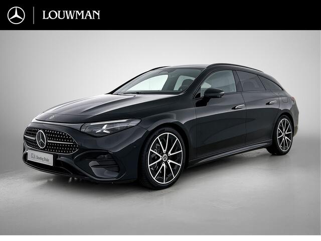 Mercedes-Benz Cla Shooting Brake 200 Business Solution AMG | Premium pakket | Nightpakket | Parkeerpakket | Trekhaak | Vast panoramadak | Massage functie | 19" vijf dubbelspaaks lichtmetalen AMG-velgen |