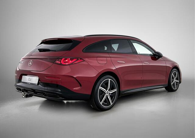 Mercedes-Benz Cla Shooting Brake 250+ Business Solution AMG 85 kWh | Winterpakket | Nightpakket | Trekhaak | Vast panoramadak | Sportstoelen | Massagefunctie | 18 inch vijfspaaks lichtmetalen AMG-velgen |