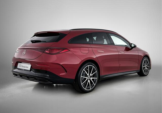 Mercedes-Benz Cla Shooting Brake 250+ Business Solution AMG 85 kWh | Nightpakket | Trekhaak | Sportstoelen | Vast panoramadak | Massagefunctie | Warmtewerend, donkergetint glas | 19 inch vijf-dubbelspaaks lichtmetalen AMG-velgen |