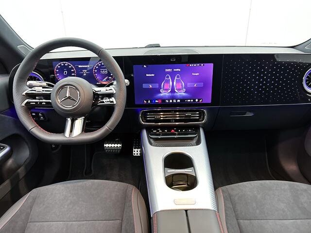 Mercedes-Benz Cla Shooting Brake 250+ Business Solution AMG 85 kWh | Nightpakket | Trekhaak | Vast panoramadak | Sportstoelen | Massagefunctie | 18 inch vijfspaaks lichtmetalen AMG-velgen | URBAN GUARD |