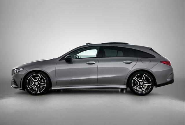 Mercedes-Benz Cla Shooting Brake 200 AMG Line AMG Line | Night Pakket | Panorama Schuif-Kanteldak | Parkeerpakket met achteruitrijcamera. Inclusief 24 maanden Mercedes-Benz Certified garantie voor Europa.
