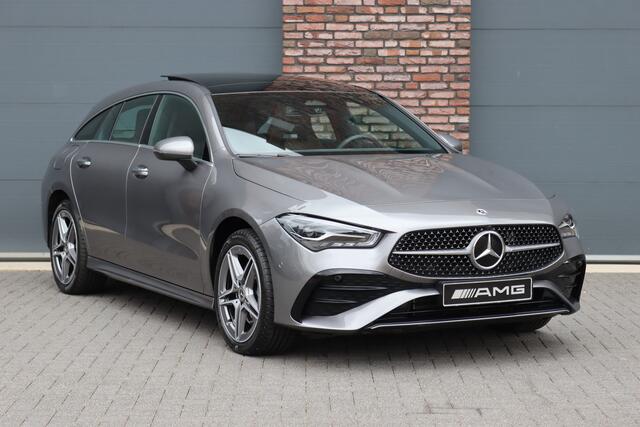 Mercedes-Benz Cla Shooting Brake 250 e AMG Line | Memory | Distronic | Panoramadak | Keyless Go | Verwarmd Stuurwiel | Camera | Sfeerverlichting |