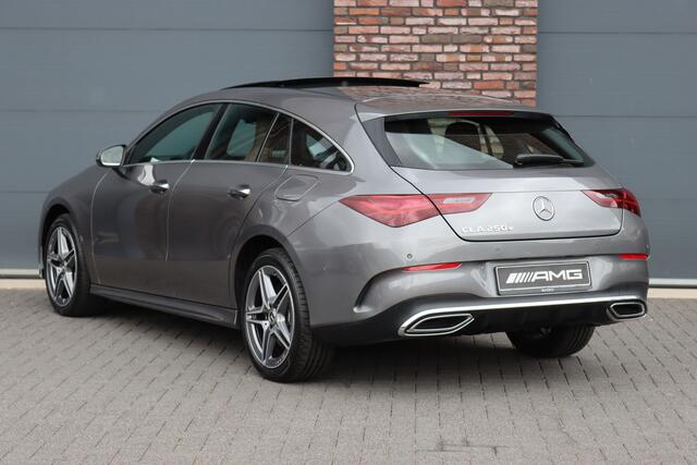 Mercedes-Benz Cla Shooting Brake 250 e AMG Line | Memory | Distronic | Panoramadak | Keyless Go | Verwarmd Stuurwiel | Camera | Sfeerverlichting |