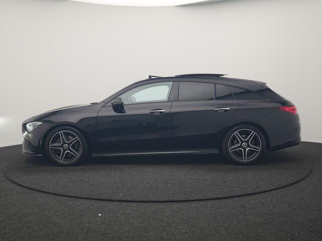 Mercedes-Benz Cla Shooting Brake 200 Business Solution AMG 164pk Dealer O.H. | Panodak | Camera | Multi Beam LED | Alcantara Sportstoelen Memory & Verwarmd | Sfeerverlichting | Keyless | Apple Carplay | Cruise Control | Navigatie | DAB |