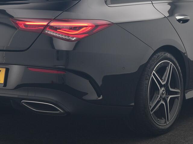 Mercedes-Benz Cla Shooting Brake 200 Business Solution AMG 164pk Dealer O.H. | Panodak | Camera | Multi Beam LED | Alcantara Sportstoelen Memory & Verwarmd | Sfeerverlichting | Keyless | Apple Carplay | Cruise Control | Navigatie | DAB |