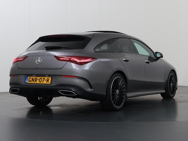 Mercedes-Benz Cla Shooting Brake 180 Star Edition AMG Line | Night | Panoramadak | Memory | Multispaaks lichtmetalen velgen | Sfeerverlichting |