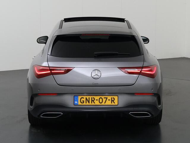 Mercedes-Benz Cla Shooting Brake 180 Star Edition AMG Line | Night | Panoramadak | Memory | Multispaaks lichtmetalen velgen | Sfeerverlichting |