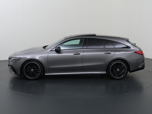 Mercedes-Benz Cla Shooting Brake 180 Star Edition AMG Line | Night | Panoramadak | Memory | Multispaaks lichtmetalen velgen | Sfeerverlichting |