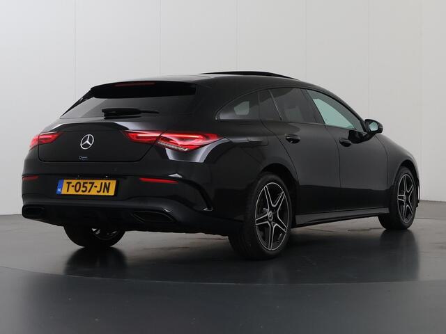 Mercedes-Benz Cla Shooting Brake 250 e Premium AMG | Night | Rijassistentiepakket | Panoramadak | Trekhaak | 360 graden camera | Sfeerverlichting |
