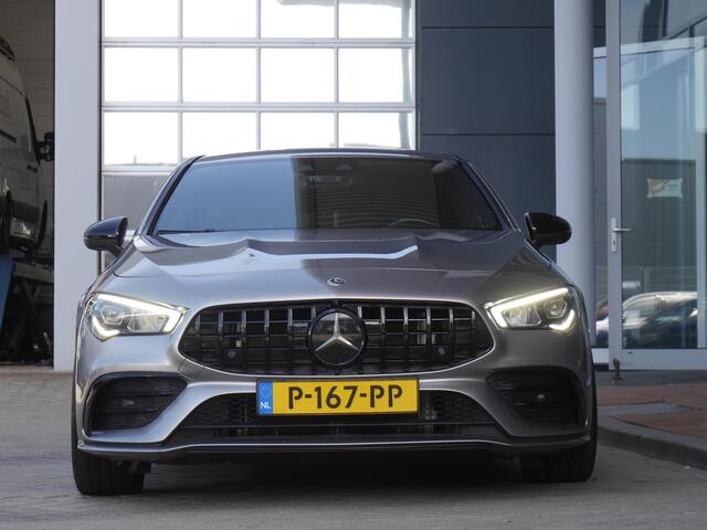 Mercedes-Benz Cla Shooting Brake AMG 35 4MATIC Premium | 300PK | Automaat | Elektrisch bedienbare achterklep | Rondom camera | 19 inch Concaver velgen | Stoelverwarming | Digitaal instrumentenpaneel