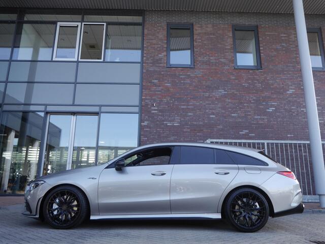 Mercedes-Benz Cla Shooting Brake AMG 35 4MATIC Premium | 300PK | Automaat | Elektrisch bedienbare achterklep | Rondom camera | 19 inch Concaver velgen | Stoelverwarming | Digitaal instrumentenpaneel