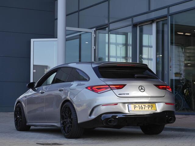 Mercedes-Benz Cla Shooting Brake AMG 35 4MATIC Premium | 300PK | Automaat | Elektrisch bedienbare achterklep | Rondom camera | 19 inch Concaver velgen | Stoelverwarming | Digitaal instrumentenpaneel