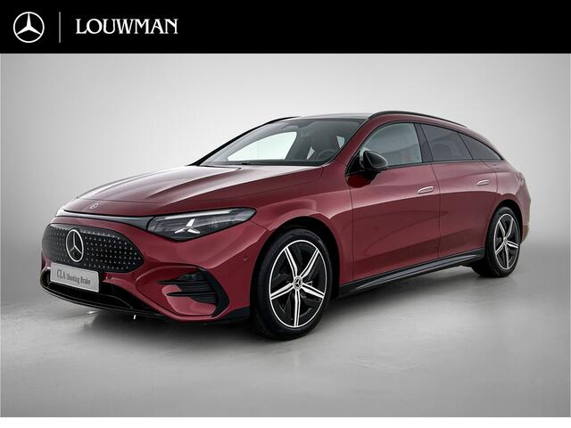 Mercedes-Benz Cla Shooting Brake 250+ Business Solution AMG 85 kWh | Nightpakket | Trekhaak | Sportstoelen | Vast panoramadak | Massagefunctie | 18 inch vijfspaaks lichtmetalen AMG-velgen | URBAN GUARD |