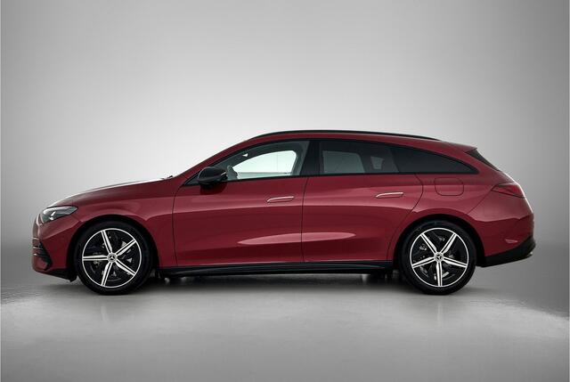 Mercedes-Benz Cla Shooting Brake 180 Business Solution AMG | Premium pakket | Nightpakket | Trekhaak | Vast panoramadak | 18" vijfspaaks lichtmetalen AMG-velgen | Sportstoelen | Massage functie | URBAN GUARD |