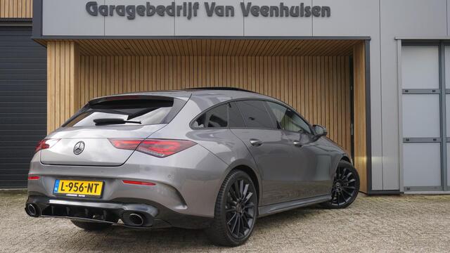 Mercedes-Benz Cla Shooting Brake 180 AMG-Line Pano.Dak Sfeerverlichting 360-View 19inch LM *Black Optik* Widescreen