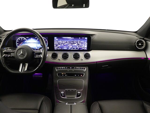 Mercedes-Benz E-KLASSE 300de AMG Nightpakket Ed. | Panoramadak | Burmester audio | Memory | Keyless go | Augmented reality | 360gr camera | Dode hoek ass | Inclusief 24 maanden Mercedes-Benz Certified garantie voor Europa.