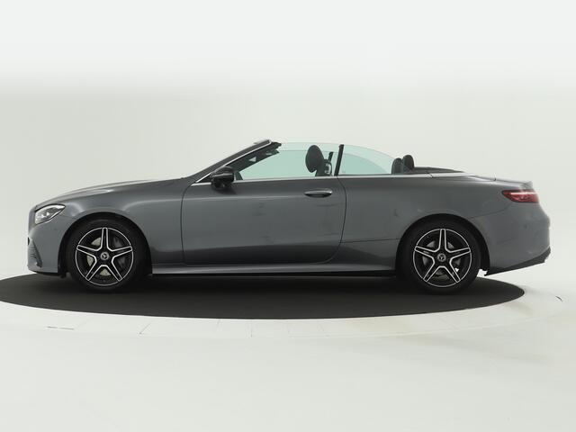 Mercedes-Benz E-KLASSE Cabrio 200 AMG Line | Sfeerverlichting | Burmester Soundsystem | Elektrische stoelverstelling | Navigatie | Inclusief 24 maanden Mercedes-Benz Certified garantie voor Europa.