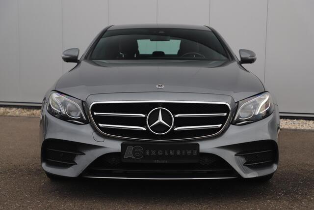 Mercedes-Benz E-KLASSE 220 D AMG Sport Automaat Widescreen Sfeerverlichting Memory Leder Navigatie 360 Camera 19 inch LMV Stoelverwarming Carplay Android Auto Multibeam LED