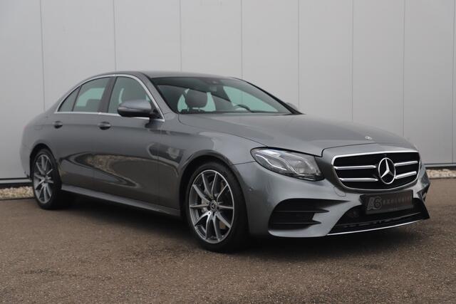 Mercedes-Benz E-KLASSE 220 D AMG Sport Automaat Widescreen Sfeerverlichting Memory Leder Navigatie 360 Camera 19 inch LMV Stoelverwarming Carplay Android Auto Multibeam LED