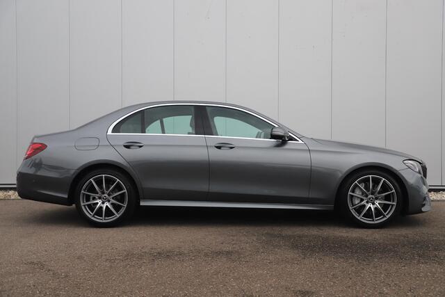 Mercedes-Benz E-KLASSE 220 D AMG Sport Automaat Widescreen Sfeerverlichting Memory Leder Navigatie 360 Camera 19 inch LMV Stoelverwarming Carplay Android Auto Multibeam LED