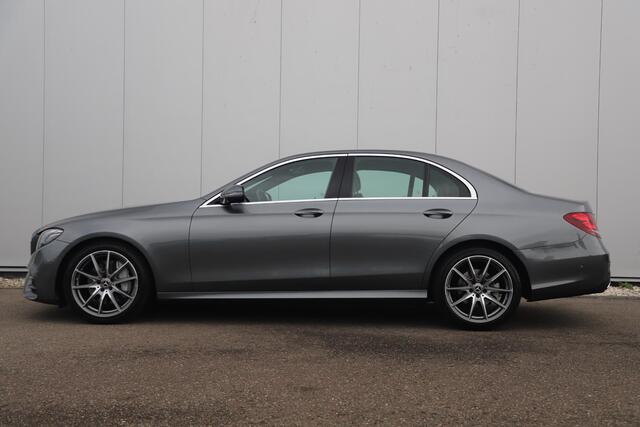 Mercedes-Benz E-KLASSE 220 D AMG Sport Automaat Widescreen Sfeerverlichting Memory Leder Navigatie 360 Camera 19 inch LMV Stoelverwarming Carplay Android Auto Multibeam LED