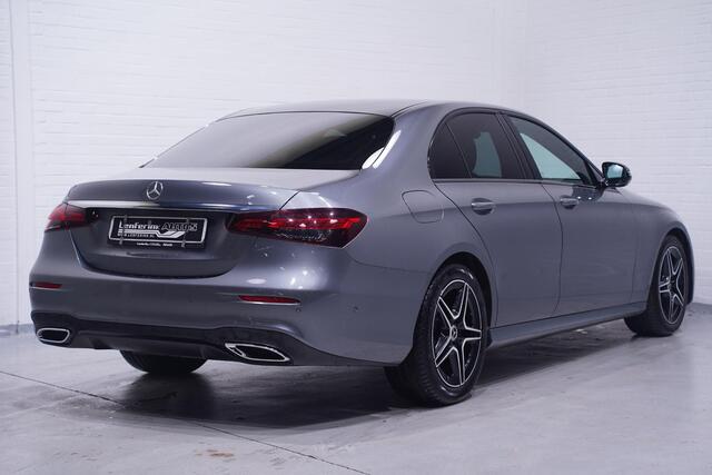 Mercedes-Benz E-KLASSE 200 Business Solution AMG Nieuw-Model panodak digitale cockpit privateglas sportstoelen DAB-ontvangst 360-camera led-verlichting grootlichtassist nappa-leder apple carplay schakelflippers electrische stoelbediening met stoelverwarming