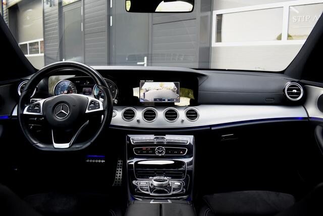 Mercedes-Benz E-KLASSE 220 d AMG Line | Achteruitrijcamera | Sfeerverlichting | 19'' Velgen | Stoelverwarming | NL Auto |
