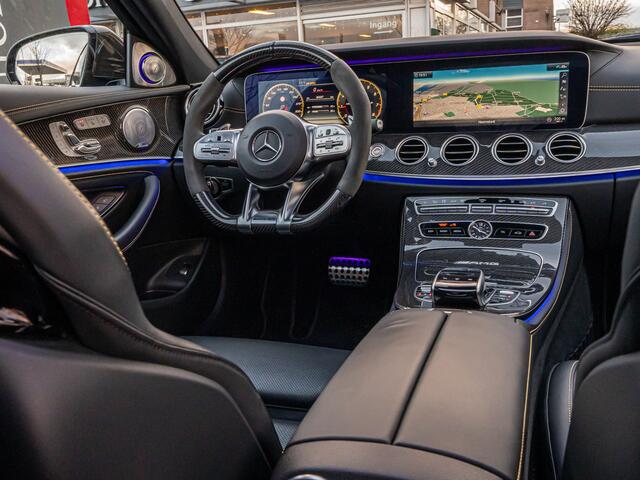 Mercedes-Benz E-KLASSE AMG 63 S 4MATIC+ EDITION 1 ORG NL KERAMISCH SCHAALSTOEL BURMESTER 3D CARBON PANO VOL OPTIES