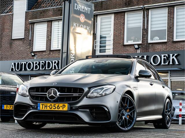 Mercedes-Benz E-KLASSE AMG 63 S 4MATIC+ EDITION 1 ORG NL KERAMISCH SCHAALSTOEL BURMESTER 3D CARBON PANO VOL OPTIES