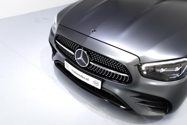 Mercedes-Benz E-KLASSE 300 e AMG Line MATGRIJS/MEMORY/SCHUIFDAK/360CAMERA/NIGHTPAKKET/LUCHTVERING