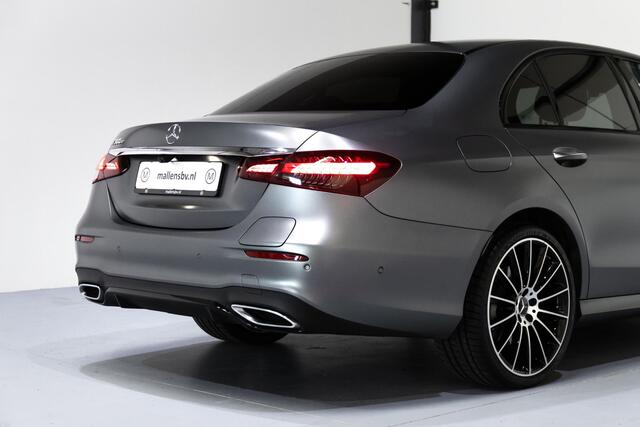 Mercedes-Benz E-KLASSE 300 e AMG Line MATGRIJS/MEMORY/SCHUIFDAK/360CAMERA/NIGHTPAKKET/LUCHTVERING