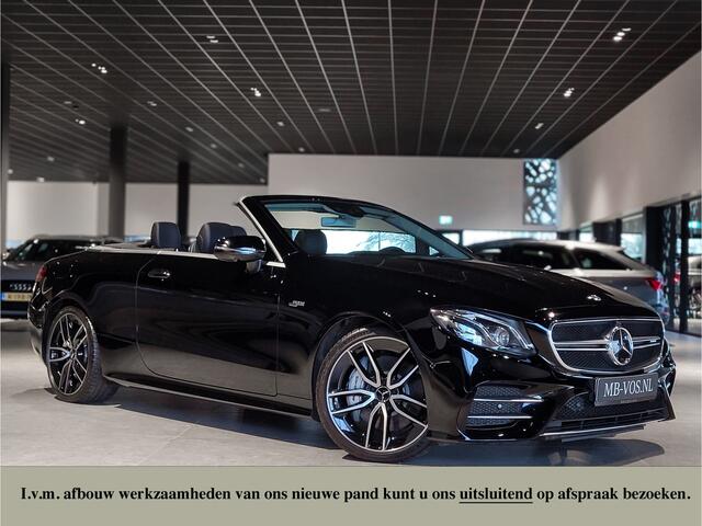Mercedes-Benz E-KLASSE Cabrio AMG 53 4-M HUD|Rij-Assistentie|Keyless|Burmester|Stoelkoeling|Glascoating