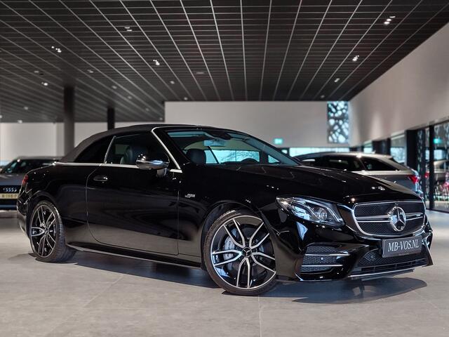 Mercedes-Benz E-KLASSE Cabrio AMG 53 4-M HUD|Rij-Assistentie|Keyless|Burmester|Stoelkoeling|Glascoating