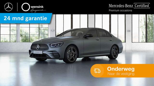 Mercedes-Benz E-KLASSE 200 Business Solution | Night pakket | Burmester | Memory | Panoramadak |