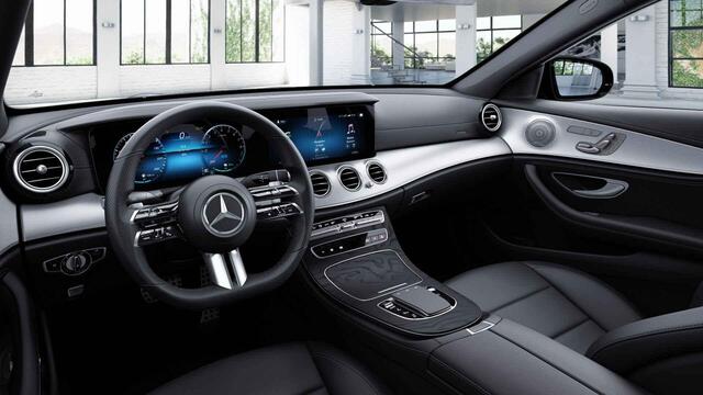 Mercedes-Benz E-KLASSE 300 e Business Solution AMG | Night | Panoramadak | Burmester | Headup | Lederen bekleding | Memory |