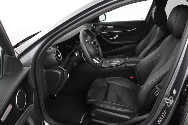 Mercedes-Benz E-KLASSE 300e AMG | Adaptive cruise | 360 camera | Trekhaak | Stoelverwarming | Matrix LED | Keyless | Leder/Alcantara | Widescreen | Navigatie | Sfeerverlichting