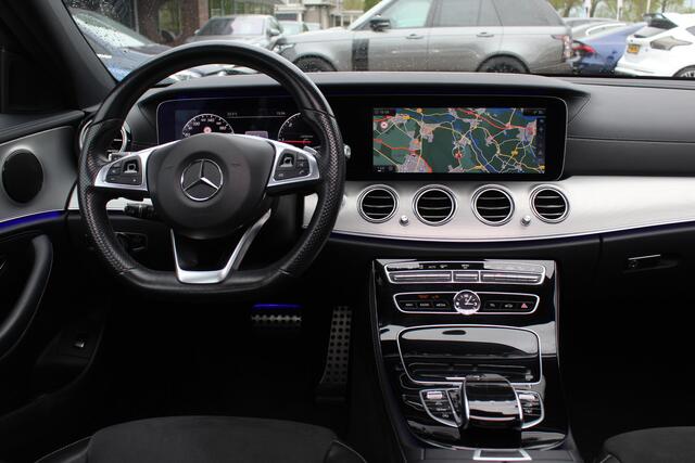 Mercedes-Benz E-KLASSE 220 d Prestige Plus / Trekhaak / Panoramadak / 360Camera / Head-up / 19'' / Memory seats / Sfeerverlichting / Leder&Alcantara / Apple CarPlay / Dodehoek / Navigatie / Stoelverwarming / Cruise Control