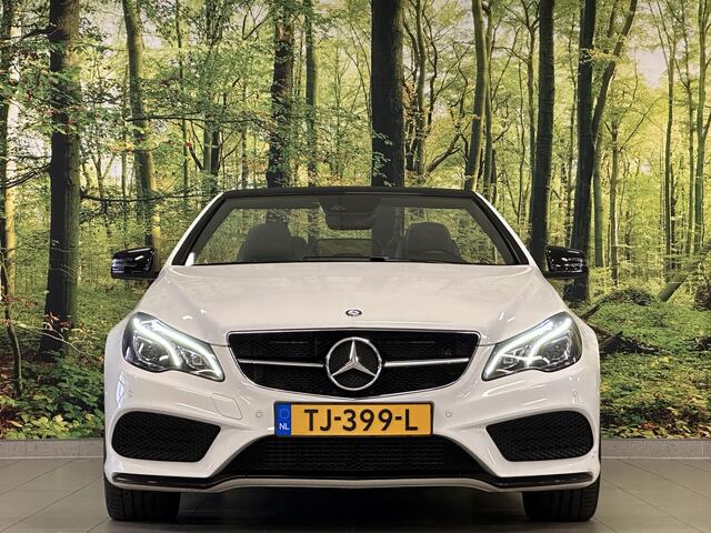 Mercedes-Benz E-KLASSE Cabrio 200 Prestige | Stoelverwarming / Nekverwarming | Parkeersensoren | LED | Elektrisch Windscherm | Cruise Control | Lichtmetaal 19" | Airconditioning |