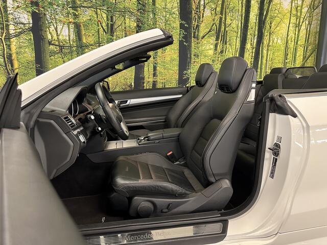 Mercedes-Benz E-KLASSE Cabrio 200 Prestige | Stoelverwarming / Nekverwarming | Parkeersensoren | LED | Elektrisch Windscherm | Cruise Control | Lichtmetaal 19" | Airconditioning |