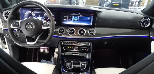Mercedes-Benz E-KLASSE Coupé 400 4MATIC Edition 1 AMG-HUD-PANORAMA-DISTRONIC+BURMESTER-MAGNO WHITE LUCHTVERING-Airmatic-360 camera,