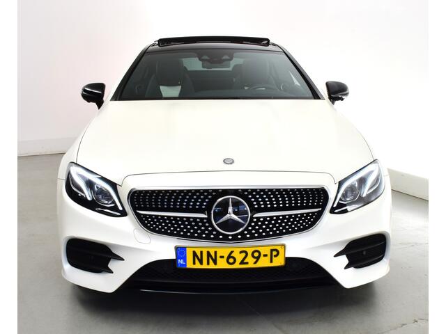 Mercedes-Benz E-KLASSE Coupé 400 4MATIC Edition 1 AMG-HUD-PANORAMA-DISTRONIC+BURMESTER-MAGNO WHITE LUCHTVERING-Airmatic-360 camera,