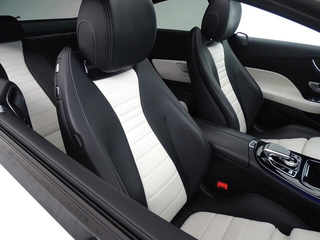Mercedes-Benz E-KLASSE Coupé 400 4MATIC Edition 1 AMG-HUD-PANORAMA-DISTRONIC+BURMESTER-MAGNO WHITE LUCHTVERING-Airmatic-360 camera,